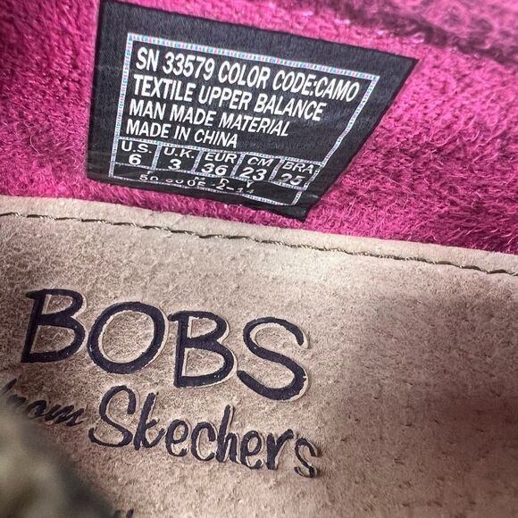 Skechers bob’s real tree camo slip Ons Womens 6 - Picture 8 of 8